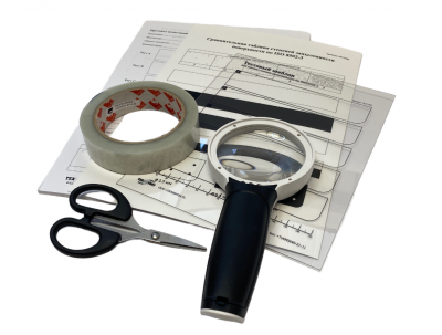 ОСЗ-8502 Набор для оценки степени запыленности по ISO 8502-3