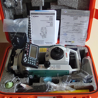 Электронный тахеометр Sokkia SET 550RX(снят с производства)
