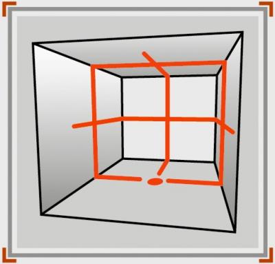 Самовыравнивающийся лазерный нивелир, уровень CONDTROL XLiner Pento Set(снят с производства)