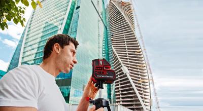 Самовыравнивающийся лазерный нивелир, уровень CONDTROL XLiner Pento Set(снят с производства)