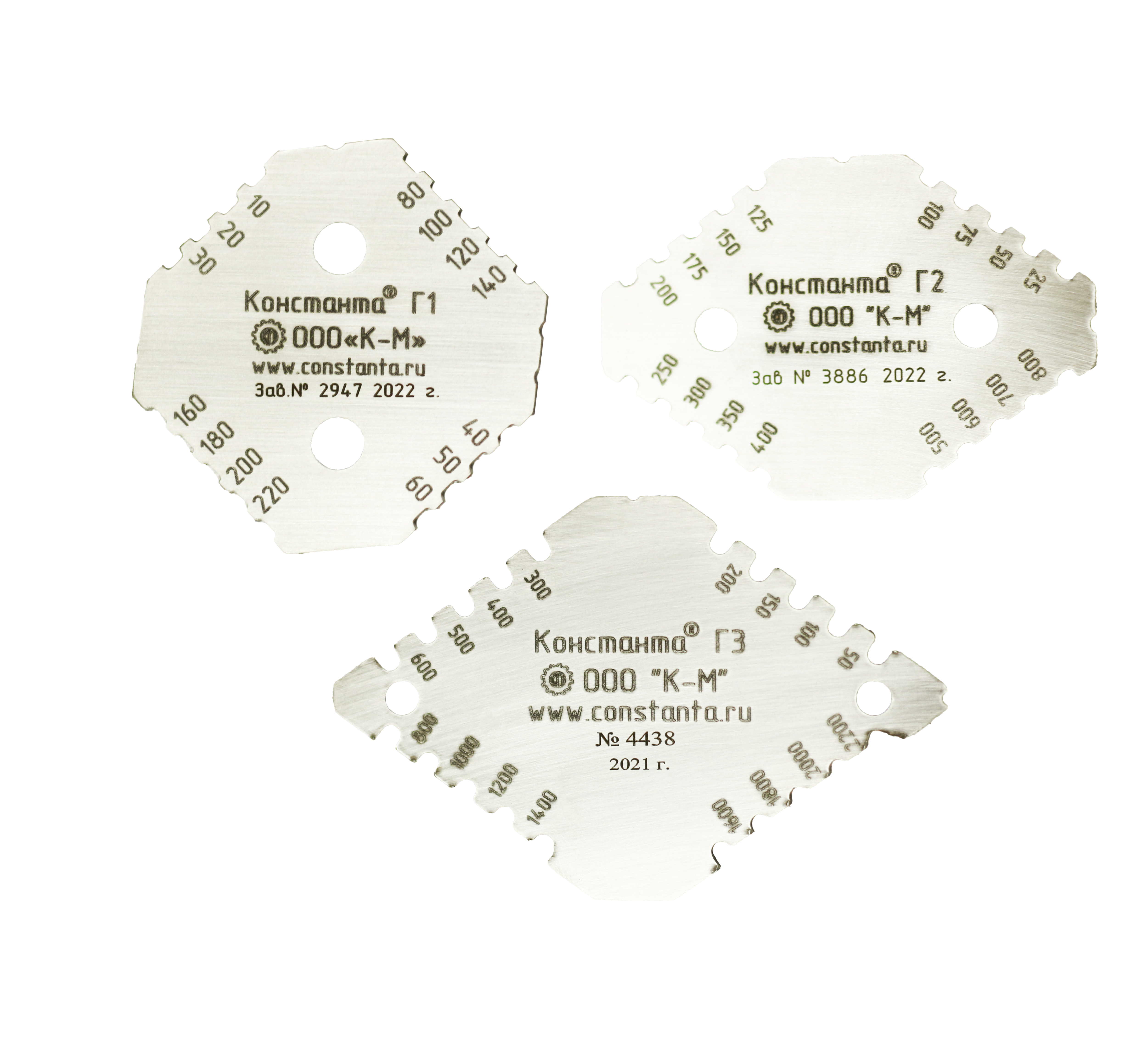 Толщиномер-гребенка Константа Г (Г1, Г2, Г3)