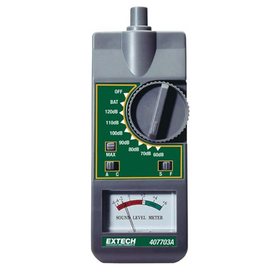 Аналоговый измеритель шума Extech 407703A (снят с производства)