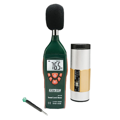 Комплект измеритель шума/калибратор звука Extech 407732-KIT (снят с производства)