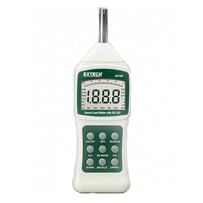 Цифровой измеритель шума с ПК интерфейсом Extech 407750 (снят с производства)