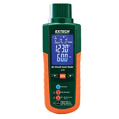Тестер нагрузки сети переменного тока Extech CT70 (снят с производства)