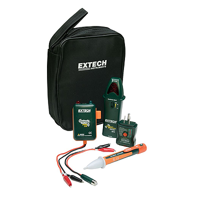 Комплект для обнаружения неисправностей в электросетях Extech CB10-KIT (снят с производства)