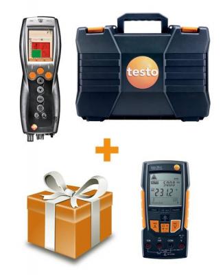 Комплект testo 330-1 LL Nox + Мультиметр testo 760-2 с магнитным креплением (снят с производства)