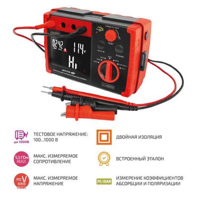 Измеритель сопротивления изоляции (мегаомметр) МЕГЕОН 13170