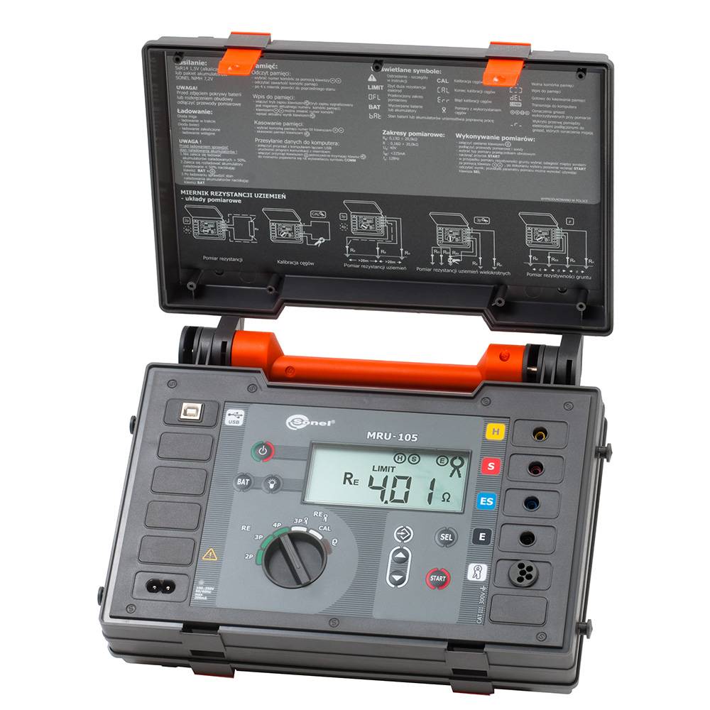 MRU-105 Измеритель параметров заземляющих устройств (снят с производства)