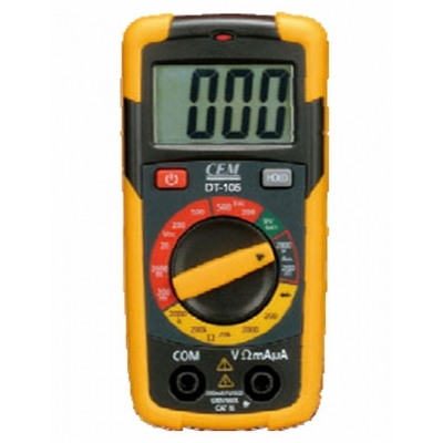 Цифровой тестер, мультиметр DT-105