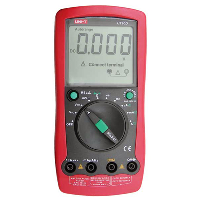 Мультиметр с автоматическим выбором диапазона измерений UT90D