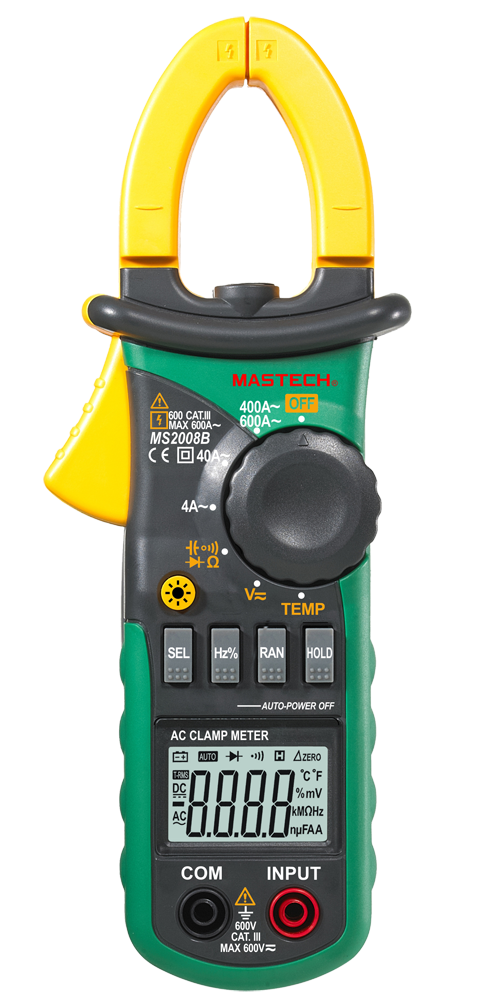 Токоизмерительные клещи Mastech MS2008B