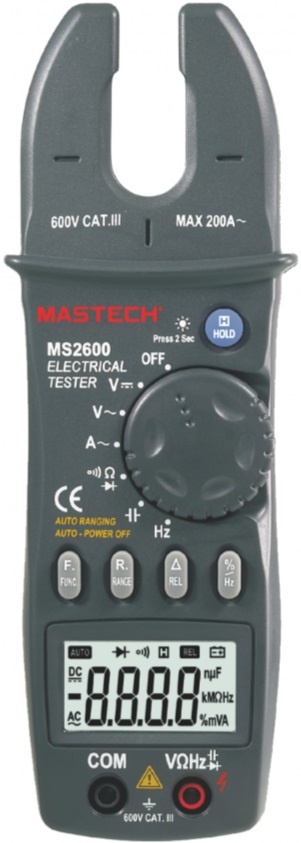 Токоизмерительные клещи Mastech MS2600