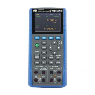 Калибратор многофункциональный АКИП-7307Н с HART коммуникатором