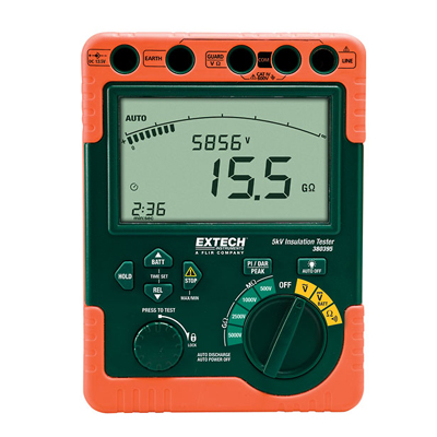 Цифровой высоковольтный тестер изоляции Extech 380396 (снят с производства)