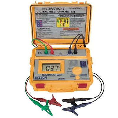 Портативный переносной миллиомметр Extech 380580 (снят с производства)