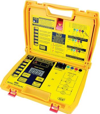 Цифровой измеритель сопротивления — микроомметр SEW 6237 DLRO