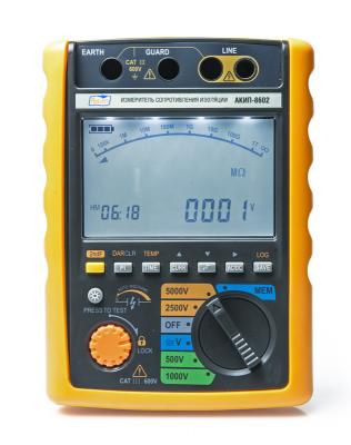 Измеритель сопротивления изоляции АКИП-8602/1 (снят с производства)