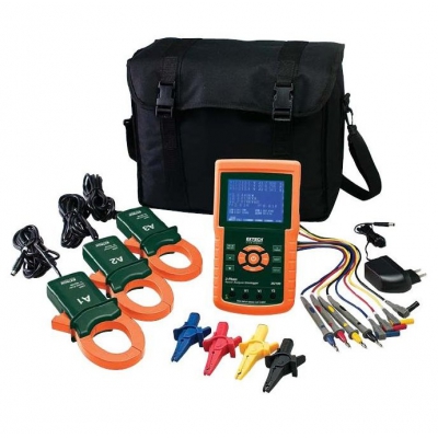 3-х фазный анализатор мощности/регистратор данных на 1200А Extech 382100 (снят с производства)