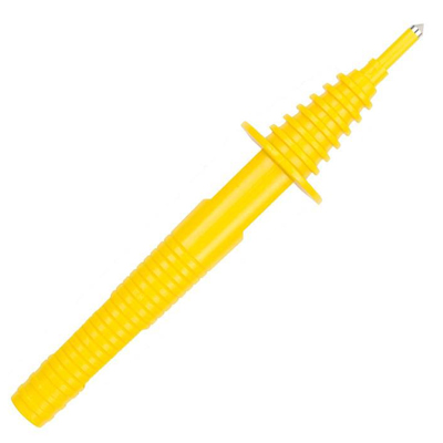 Зонд острый с разъемом «банан» желтый