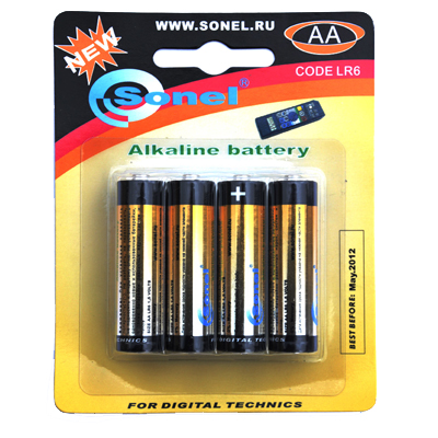 Элемент питания алкалиновый SONEL 1,5V AA LR6 (снят с производства)