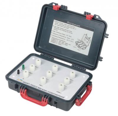 Магазин сопротивлений высокоомный АКИП-7502/2