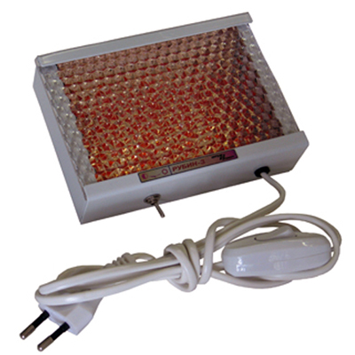 Фотофонарь с двумя уровнями яркости (красный) Рубин-3 (снят с производства)