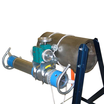 Каретка для установки аппарата РПД-200 на трубы Ø 279 — 1420 мм