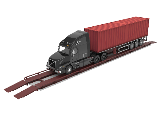 Колейные автовесы МВСК Уралвес-100-КН.2.1-Н6 (20х3)