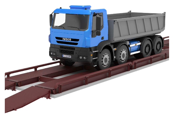 Самосвальные автовесы МВСК Уралвес-60-КН.С-Н8 (16х3)