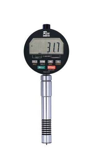 REX DD-4 — твердомер (дюрометр) Шора любого типа: B, C, D0, 0, 00, M, ASKER C, 00-RSS, 000, 000-S, E