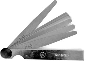 Набор щупов N4 100мм 0.1-1.0