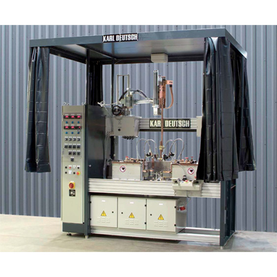 Установки магнитопорошкового контроля с несколькими намагничивающими блоками DEUTROMAT 00 Multi-Contact