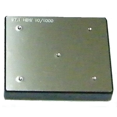 МТБ — Мера Твёрдости Бринелля HB: 400±50 / нагрузка 3000