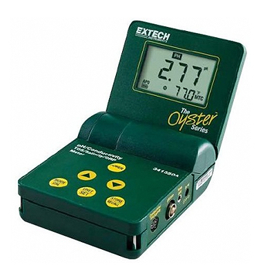 Прибор для измерения рН/ проводимости/ общей концентрации растворенного твердого вещества/ окислительно-восстановительного потенциала/ солености Extech 341350A-P (снят с производства)