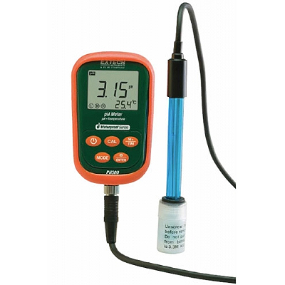 Водонепроницаемый прибор для измерения рН/мВ/температуры Extech PH300 (снят с производства)