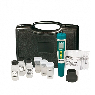 Водонепроницаемый комплект Extech EC510 для измерения рН/проводимости ExStik II (снят с производства)