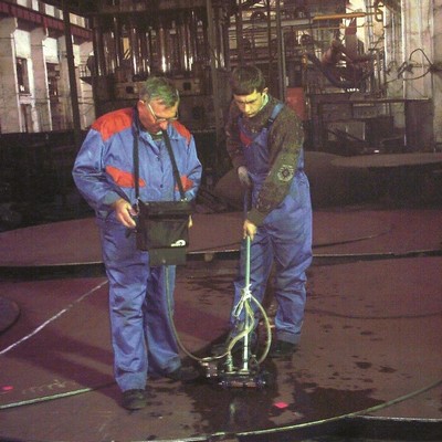 Установка ПАУЗК сварных швов листов, сосудов