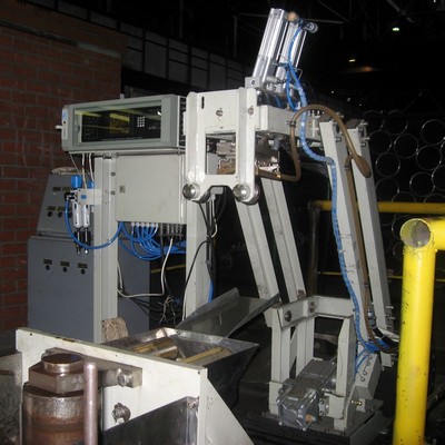 Установка АУЗК концов труб