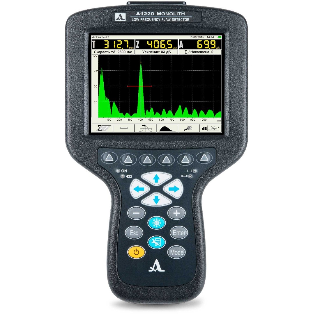 Ультразвуковой дефектоскоп А1220 МОНОЛИТ