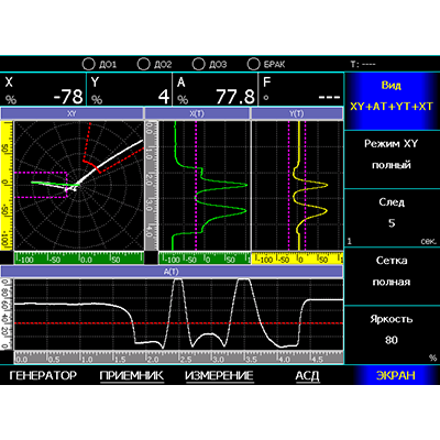 Дефектоскоп вихретоковый промышленный Вектор-60П