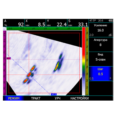 Ультразвуковой дефектоскоп на фазированных решетках УСД-60ФР
