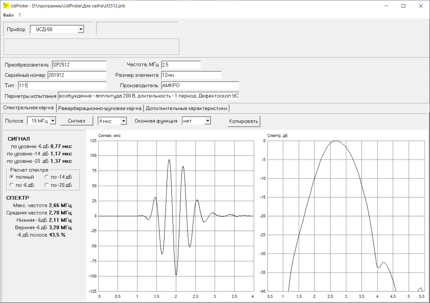 Метрологический комплекс СПЕКТР-П
