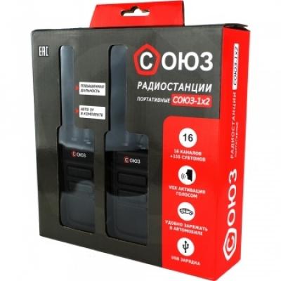 Рация СОЮЗ 1х2 шт. (красный)