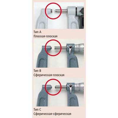 Микрометр 118-102 нониусный для измерения листового металла