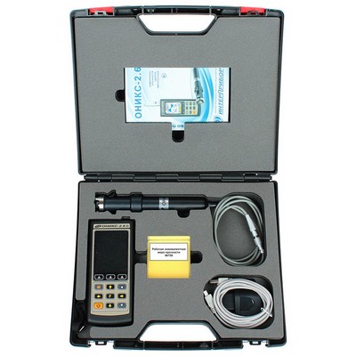 Электронный склерометр (измеритель прочности строительных материалов, дефектоскоп) ОНИКС-2.6