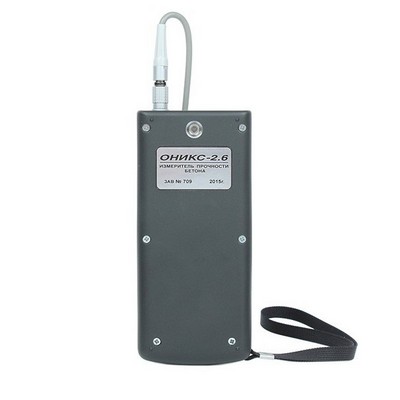 Электронный склерометр (измеритель прочности строительных материалов, дефектоскоп) ОНИКС-2.6