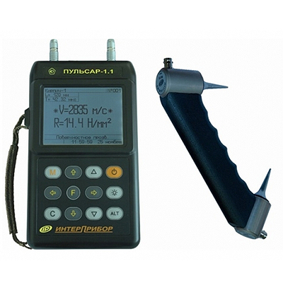 Ультразвуковой прибор для контроля прочности бетона ПУЛЬСАР-1.1