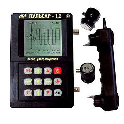 Ультразвуковой прибор с визуализацией (дефектоскоп) ПУЛЬСАР-1.2 (снят с производства)