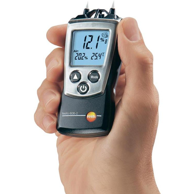 Прибор для измерения влажности древесины и стройматериалов testo 606-2